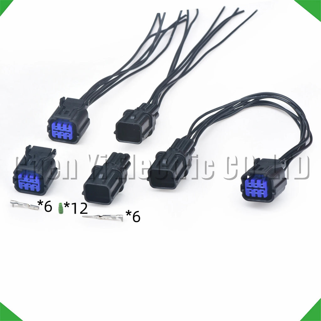 6-pin auto connector automotive connectors camera harness hp281-06020 hyundai