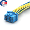 18 Pin Connector Unsealed 2.8mm Series Female Connectors Motorcycle Electrical Harnesses Wiring Harness 6-968974-1