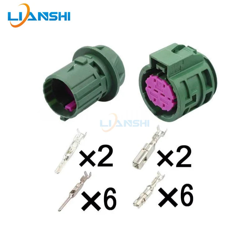 The large plug wire harness for automotive high beams is suitable for the Fiat 500 Feixiang Zhiyue Feiyue headlight wire plug