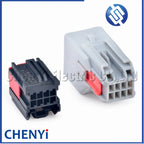 8 Pin male or female car connector audio control panel wiring harness connector plug 1456987-3 1411168-1 For Ford Focus