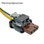 1 Set 3 Pin Auto Parking Radar Eye Gear Cylinder Pigtail Electrical Cable Connectors Wire Harness Plug For 4F0973703A