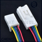5 Pin Auto Headlight Rearview Mirror Connector Wire harness plug 6098-3810 90980-12366 90980-12365 6098-3802 For Toyota Mazda