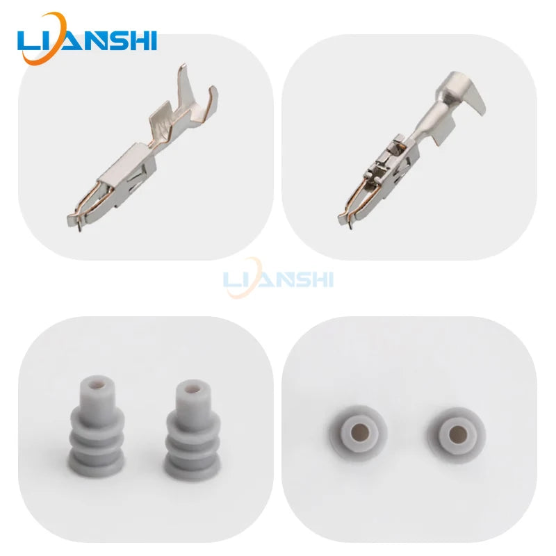 1J0973802 1J0973702 Automotive connector Air intake temperature Ambient temperature Outdoor sensor 2P plug with terminal