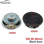 Mini Speaker 3W 4R Mini Amplifier Loudspeaker Trumpet 3 Watt 4 Ohm 40 Millimeter Speakers Rubber Gasket Loudspeaker Trumpet