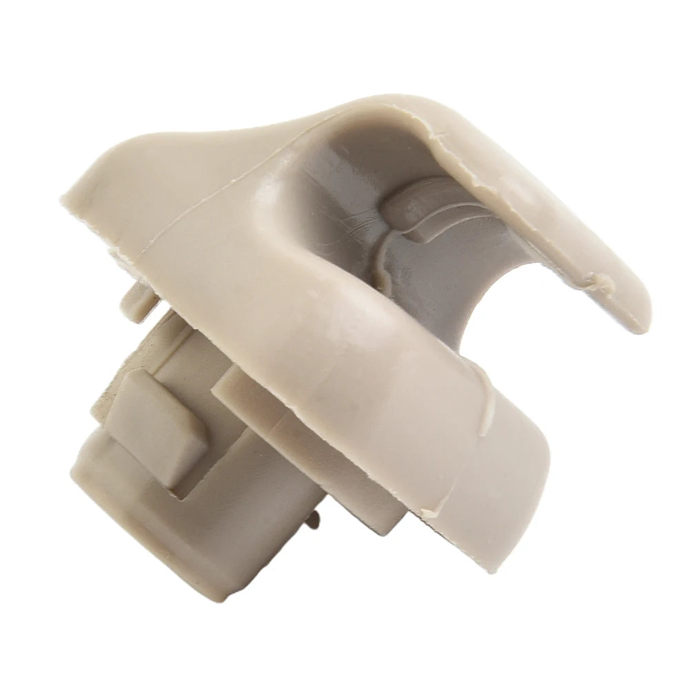 2Pcs Car Sun Visor Hook Clip Retainer For Honda For Civic Car Sun Visor Clip Gray Interior Hanger Hook Clip Bracket