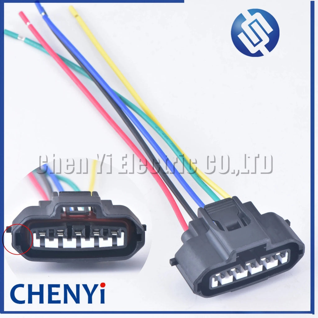 5 pin auto waterproof connector Oxygen Sensor connectors plug Ignition Air Flow Meter Socket for Toyota EVO 2JZ-GTE