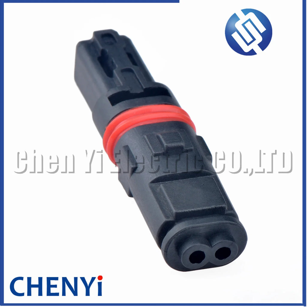 2 Pin Auto LED Lights Modification Connector Car door handle seat rearview mirror heating Wire harness Plug