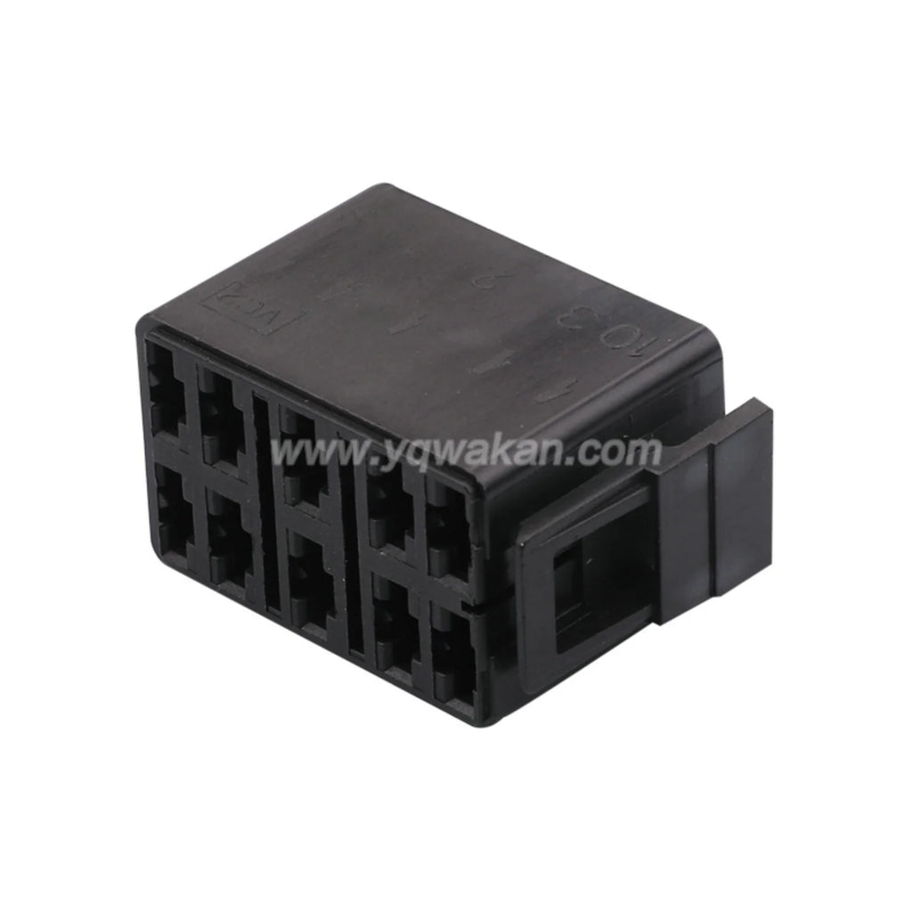 10 PIN Connector Unsealed 6.3mm Female Connector Wiring Harness VC2-01 Car Electric Wire Cable Connector