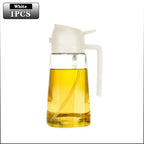 Glass Oil Spray Can Can Spray Dual-use Kitchen Utensils Glass Oil Bottle Press Type Spray Kitchen Tools Outdoor Barbecue Amagi