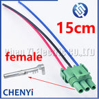 3 Pin green Automotive waterproof connector map Sensor Wire harness plug 12020403 with male or female Pins For GM