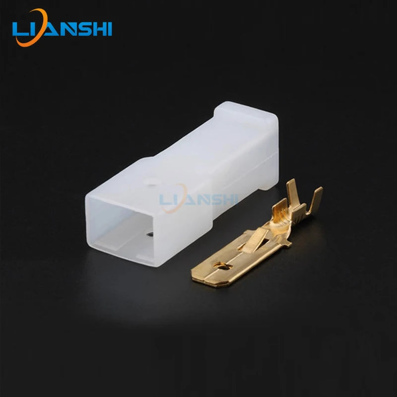 161971976B/16971976A Car and motorcycle model wiring harness connector 1p male and female plugs with terminals