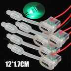 2pin USB Type C 3A Input Type Charging Socket with LED Lights Plate Waterproof Power Port TYPE-C Female Connector Jack