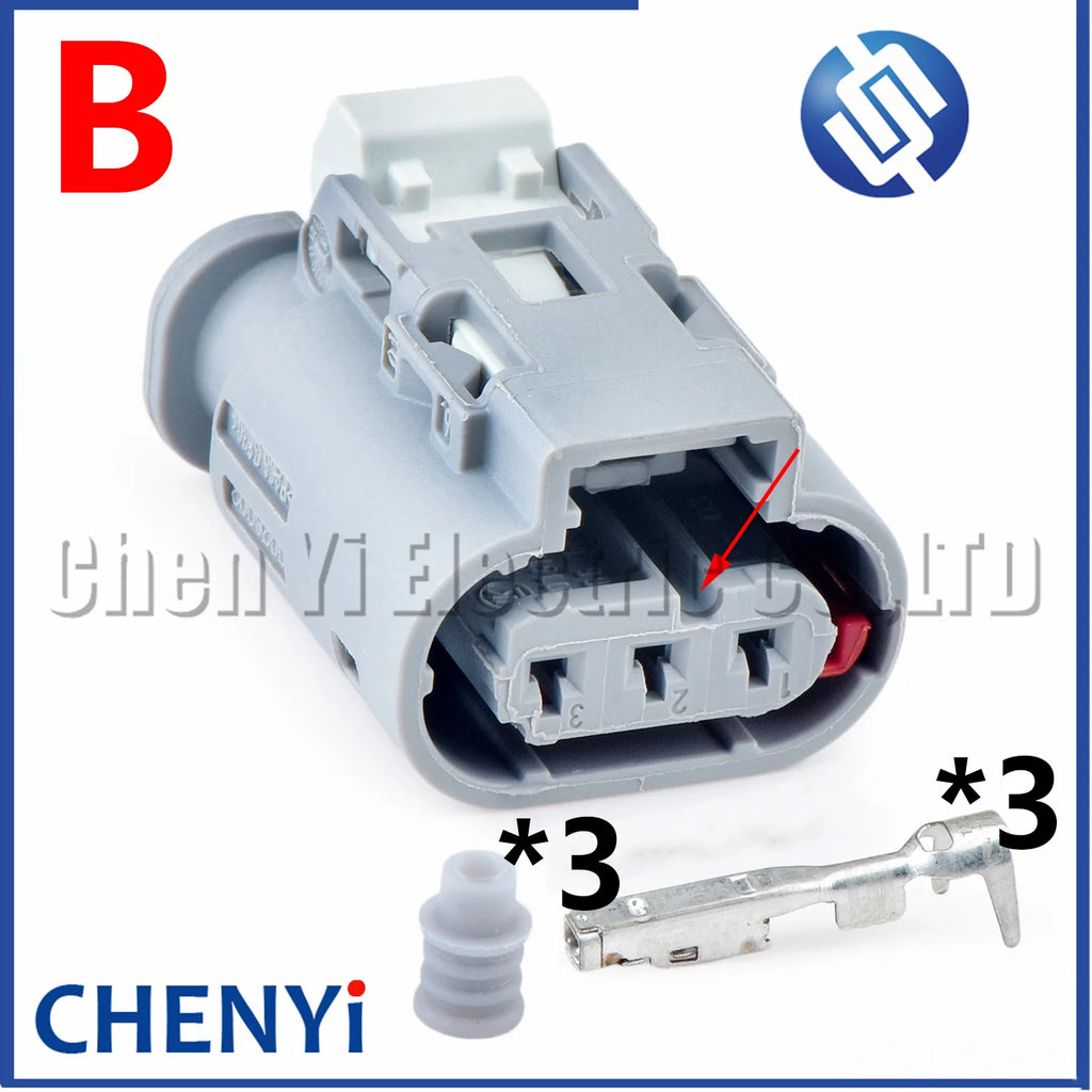 3 Pin Car Crankshaft Position Sensor connector fuel pressure Sensor plug 10010344 10092977 10092976 09406622 10098876 For GM GMC
