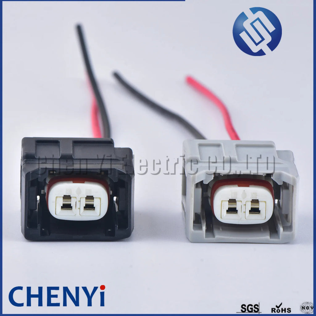 2 Pin Automotive 1GD engine Fuel Injector Connector High pressure oil pump plug 7287-1495-30 90980-12747 For Toyota Hilux Honda