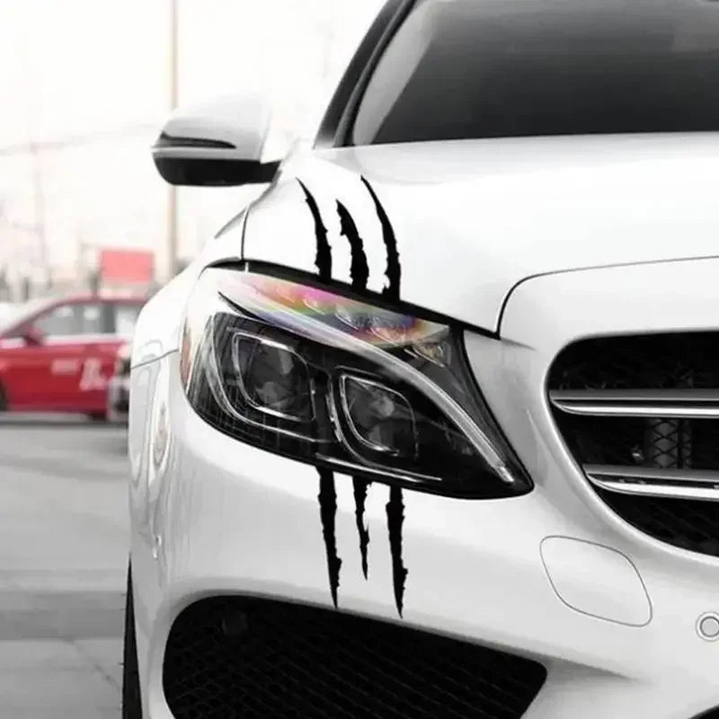 Car Motorcycle Monster Claw Scratch Sticker DIY Motocross Refit Creative Body Decoration Decals for YAMAHA SUZUKI HONDA Amagi