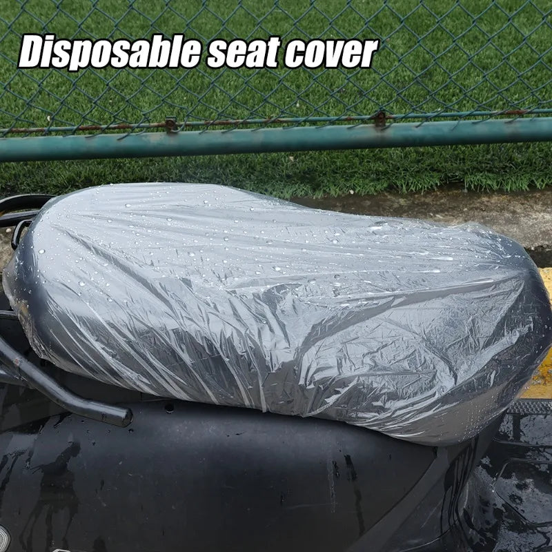 Disposable Seat Covers Motorcycles Electric Vehicle Protective Cover Waterproof Care Cleaning Beauty Disposable Seat Covers