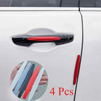 Anti Collision Car Bumper Guard Strip 4Pcs Front Rear Protection Strips Scratch Protector Crash Blade Auto Accessories for Amagi