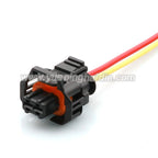2 Pin 3.5 mm Waterproof Female Male Auto Connectors Motorcycle Electrical  Wiring Harness For Boschs 1928404226 1928403698