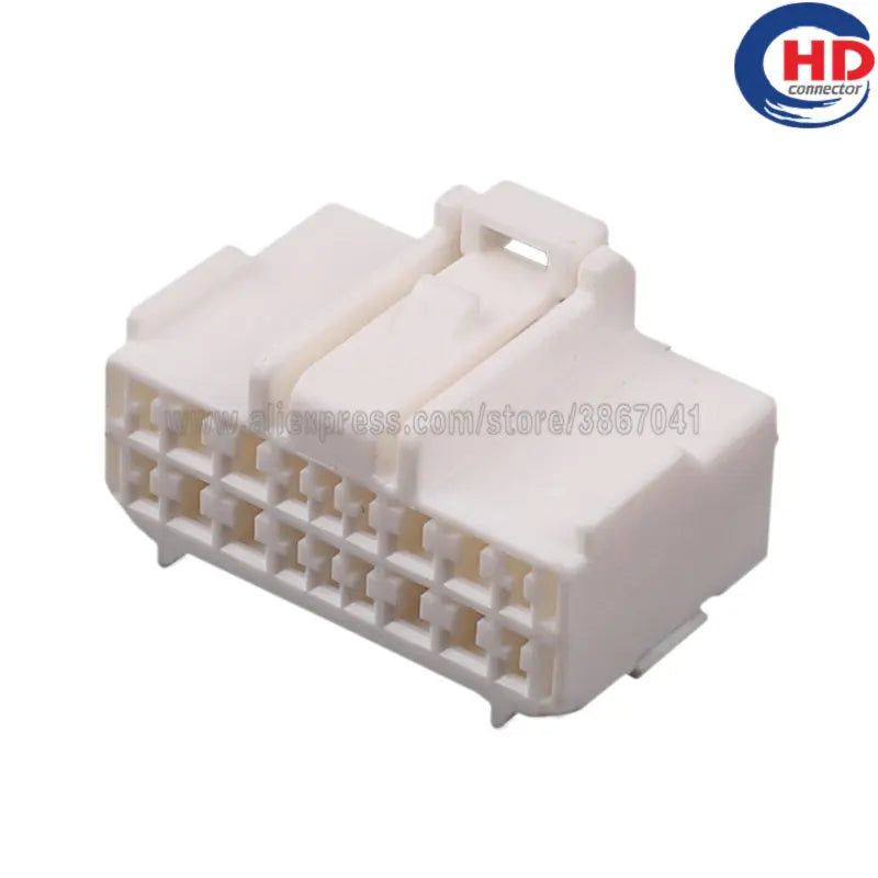 18pin female electrical wire harness plug unsealed plastic connector 6098-1164