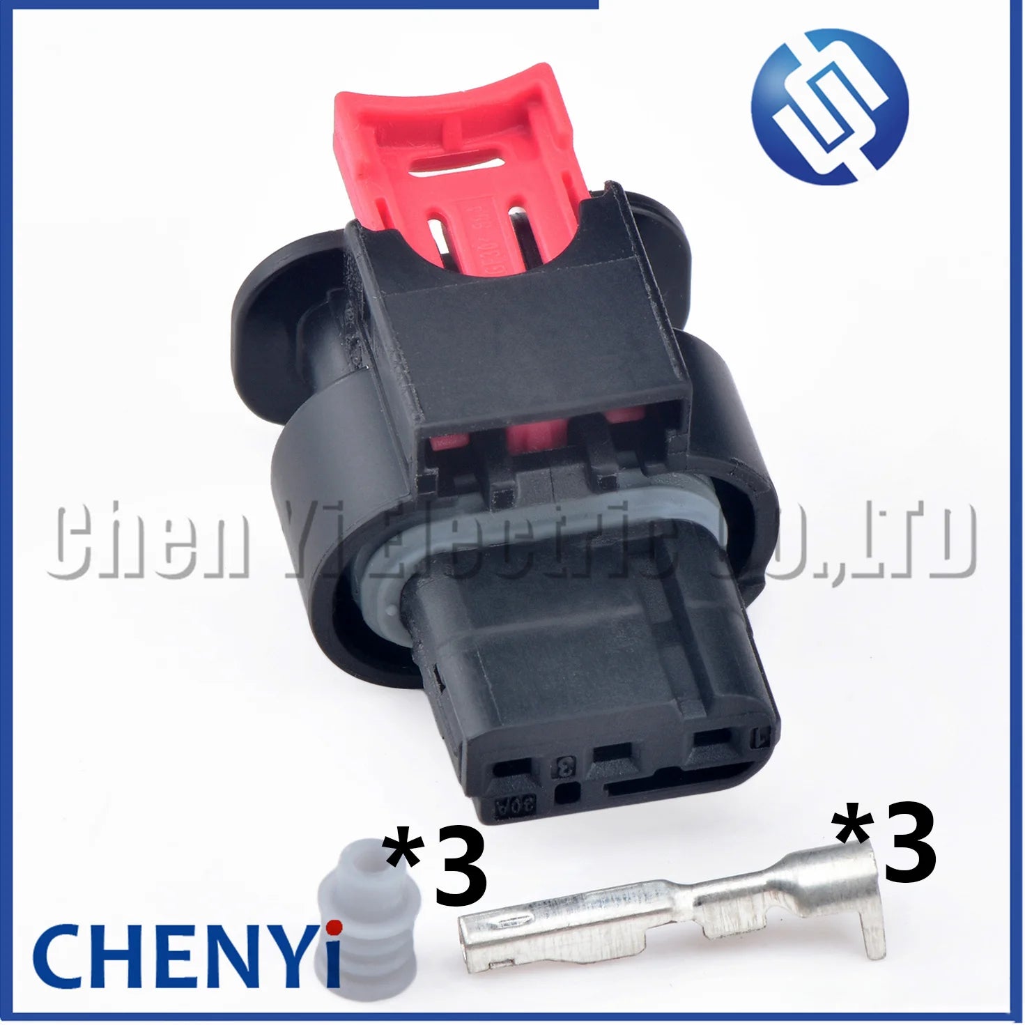3 Pin Auto waterproof connector Car reversing radar Parking Sensor harness plug 35126369 35126370 35320846 35126372