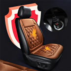 2pcs Winter Heated Car Seat Cover 12V Heating Warmer Car Seat Cushion Auto Universal Protector Cloak Cover Pads Set New Amagi