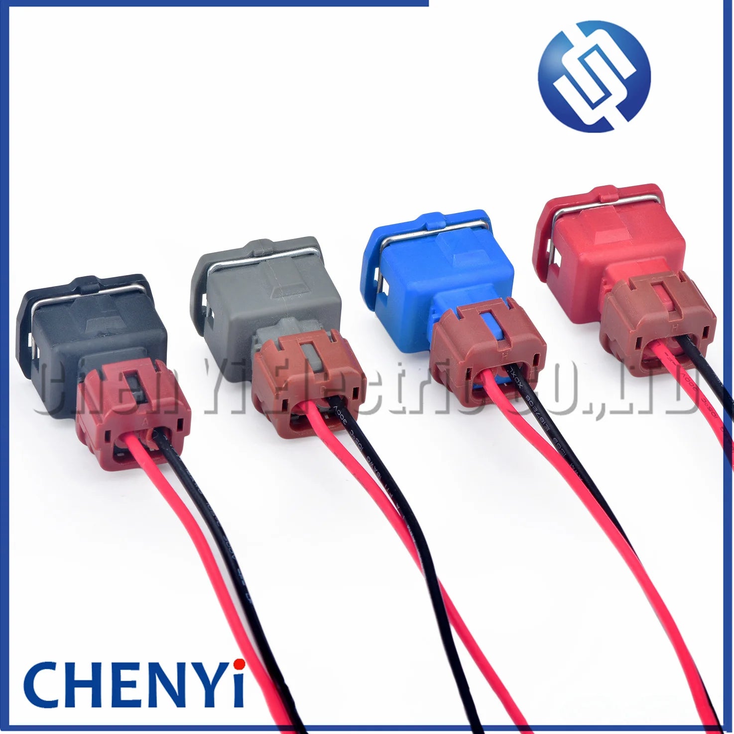 2 Pin Auto Knock Sensor Connector Fuel Injector Wire harness plug PB185-02326 For Mitsubishi Nissan MMC A32 A33 4G91 4G92