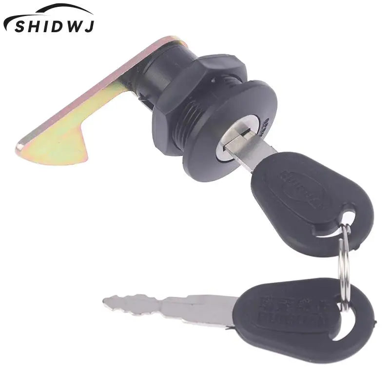 3Pcs/Set 2 Keys+1 Lock Electric Car Scooter Tail Box Lock Trunk Lock Accessories Motorcycle Rear Locks
