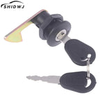 3Pcs/Set 2 Keys+1 Lock Electric Car Scooter Tail Box Lock Trunk Lock Accessories Motorcycle Rear Locks