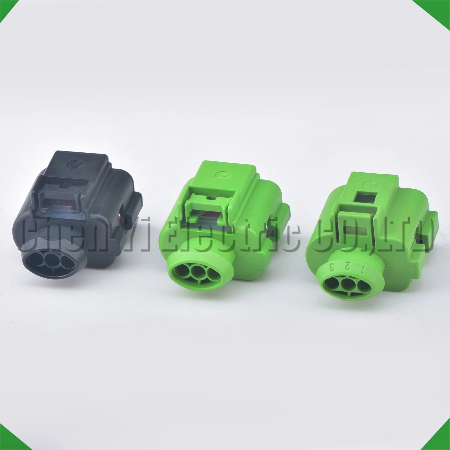 3 Pin Automotive connector Camshaft knock fuel Air Conditioner pressure sensor plug 8E0...