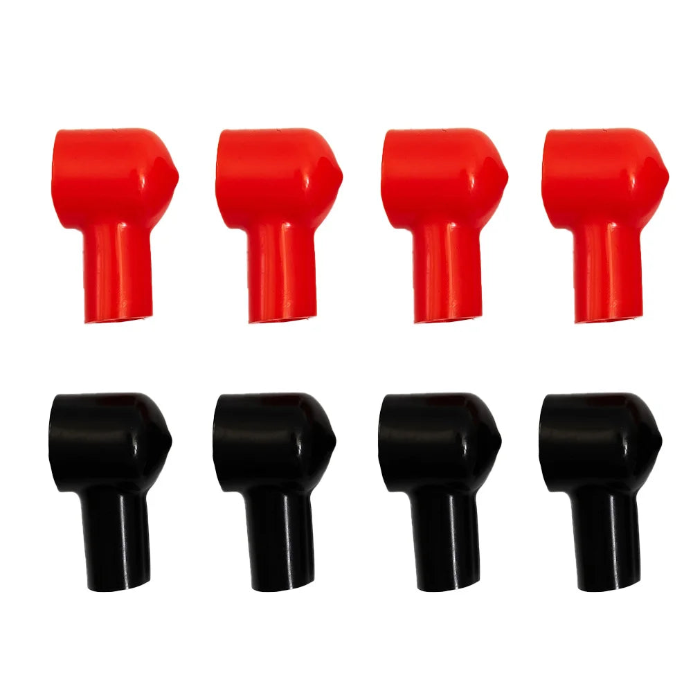 20Pcs Battery Terminal Cover Boots Insulating Protective Lug Cap Car Battery Cathode Positive Terminal Cover Ship Insulation