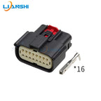 5set 33472-1601 33482-1601 male and female connector 16-hole automotive headlight wiring harness plug DJ7168W-1.5-21
