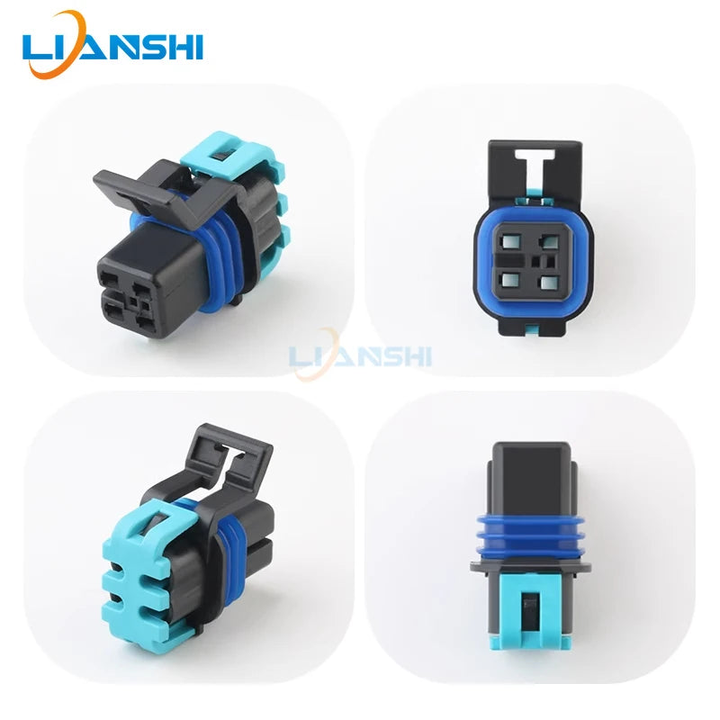 5set 12160482 12160825 For automotive electronic fuel pump plug 4pin harness connector terminal DJ7044B-1.5-11/21