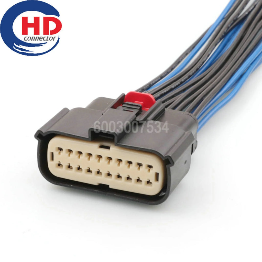 20 Pin Connector Unsealed 1.5mm Series Male Female Connector Cable Plug Motorcycle Electrical Harnesses Wiring Harness 33482-200