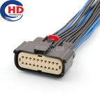 20 Pin Connector Unsealed 1.5mm Series Male Female Connector Cable Plug Motorcycle Electrical Harnesses Wiring Harness 33482-200
