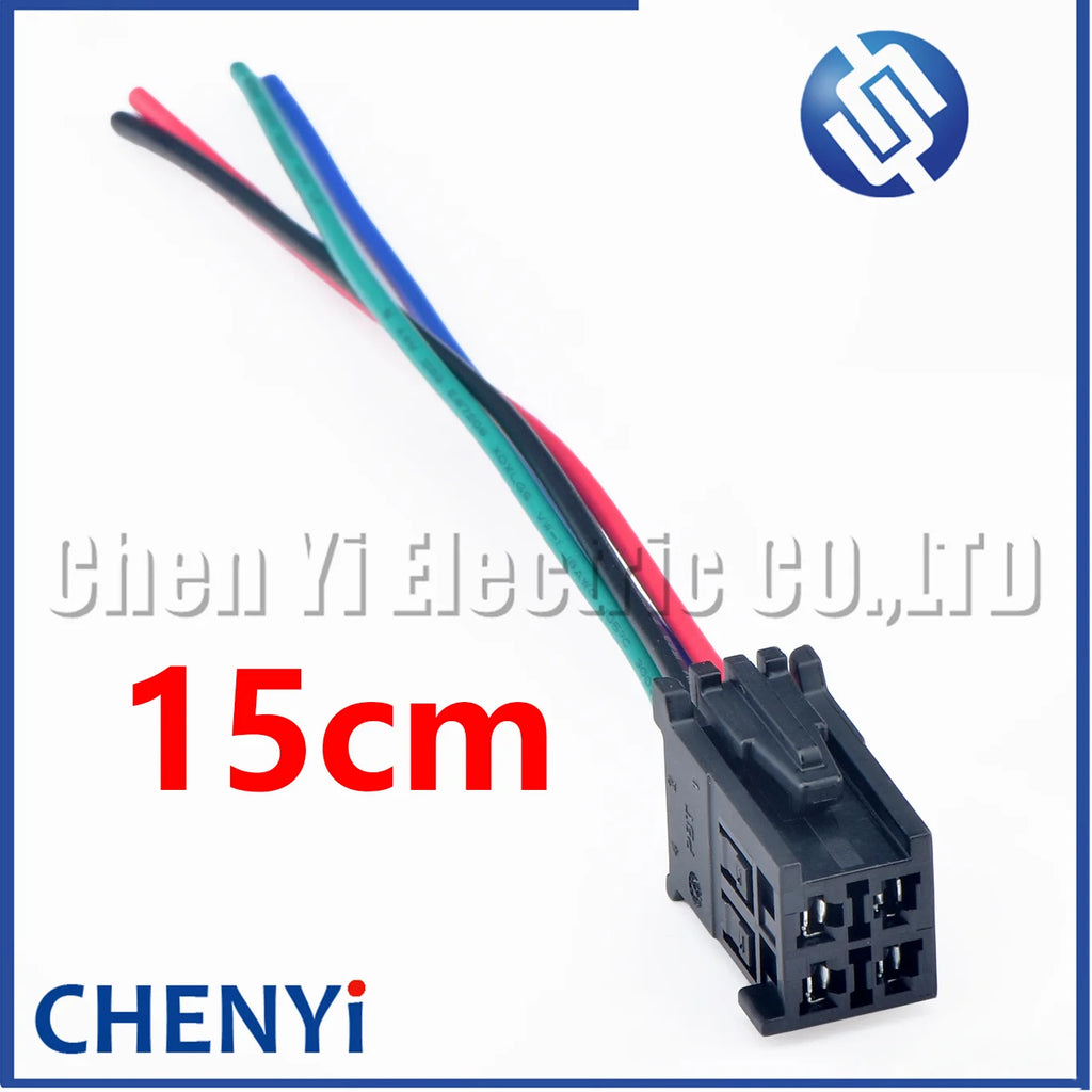 4 Pin Auto connector Blower resistance harness plug 0375451028 0375450828 A2205458128