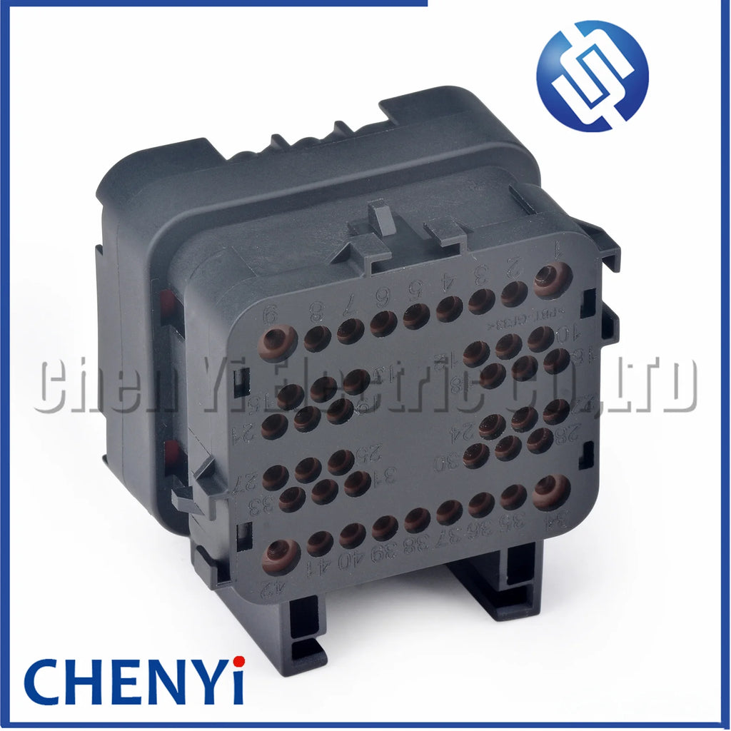 42 Pin Auto connector harness plug 493509-3 2-1989943-2 For Volvo Engine fuel injector D6E EC210B 240B 290B Excavator truck