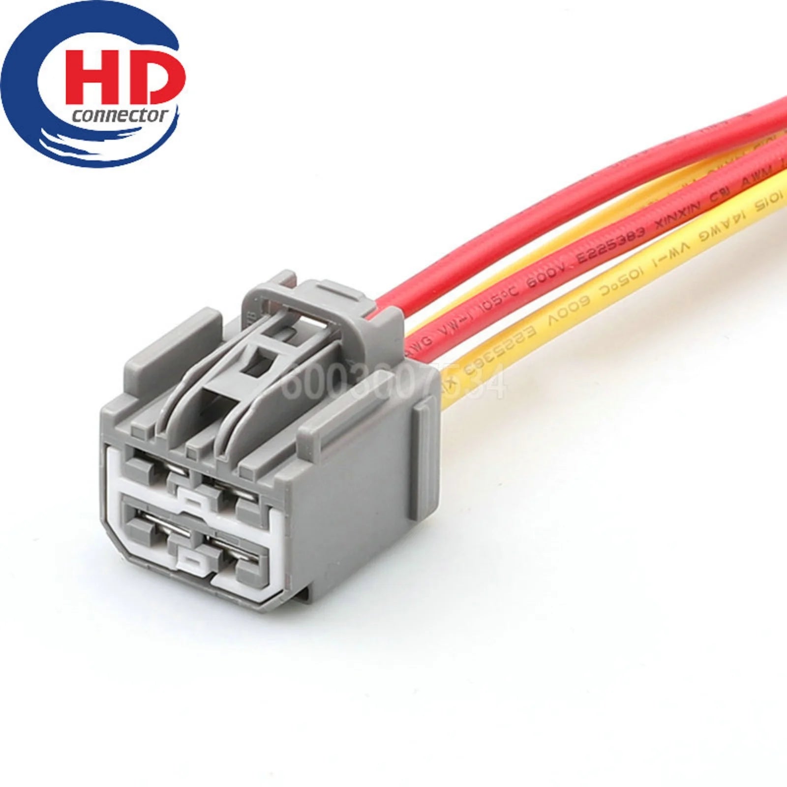 4 Pin Connector Unsealed 6.3mm Series Male Female Connectors Cable Plug Wiring Harness Housing 7282-6469-40 7283-6469-40