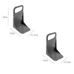 2pc Car Back Auto Trunk Fixed Rack Holder Stand Shake-proof Organizer Fence Storage Adjustable Distance Storage Box Fixer Amagi
