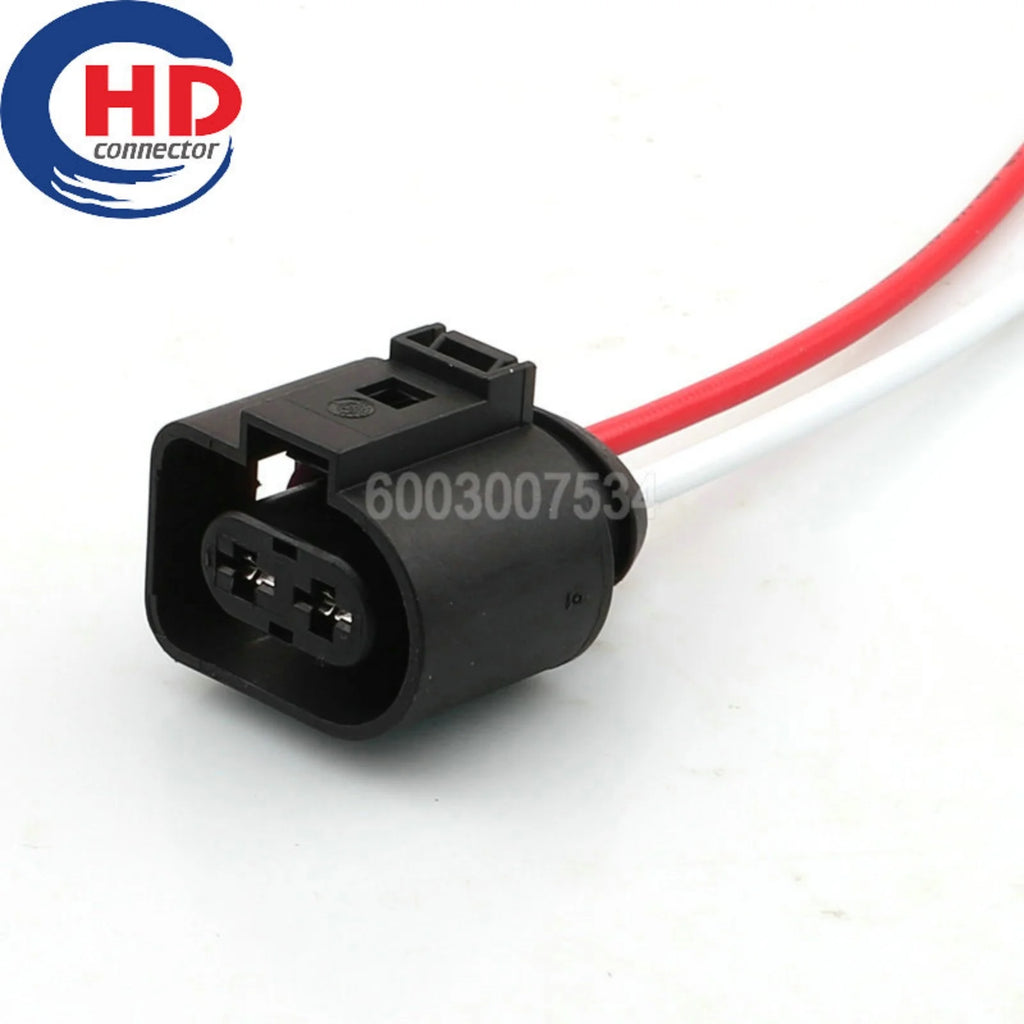 2 Pin Connector 6.3mm Series Male Female Connector Cable Plug Motorcycle Electrical Harnesses Wiring Harness 1J0973852