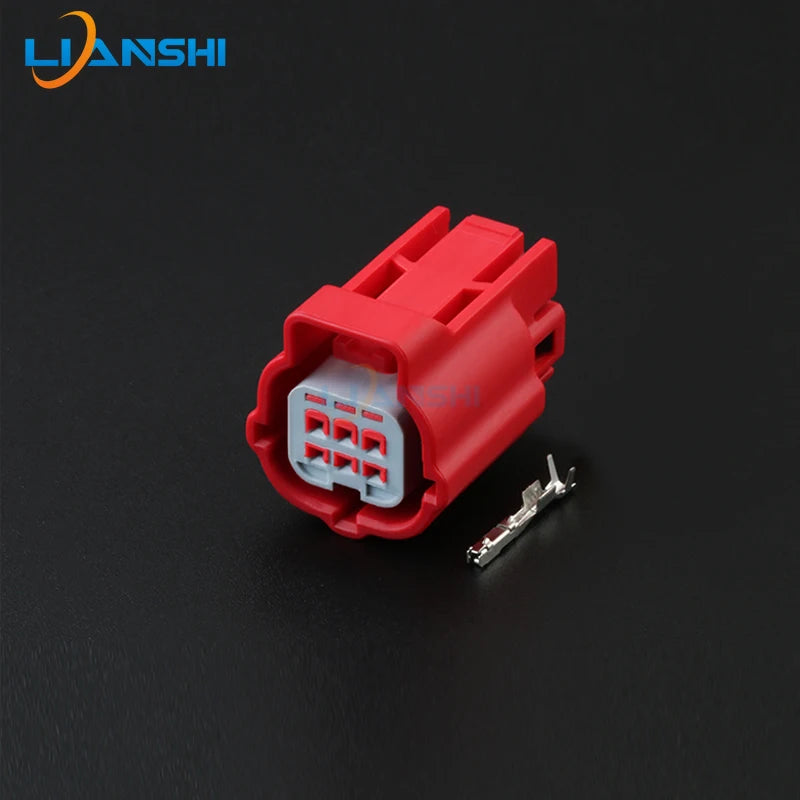 MWTR(P)B-06-1A-R red 6P electronic fuel injection motorcycle ODB diagnostic connector DJ7069Y-0.6-11/21