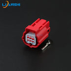 MWTR(P)B-06-1A-R red 6P electronic fuel injection motorcycle ODB diagnostic connector DJ7069Y-0.6-11/21
