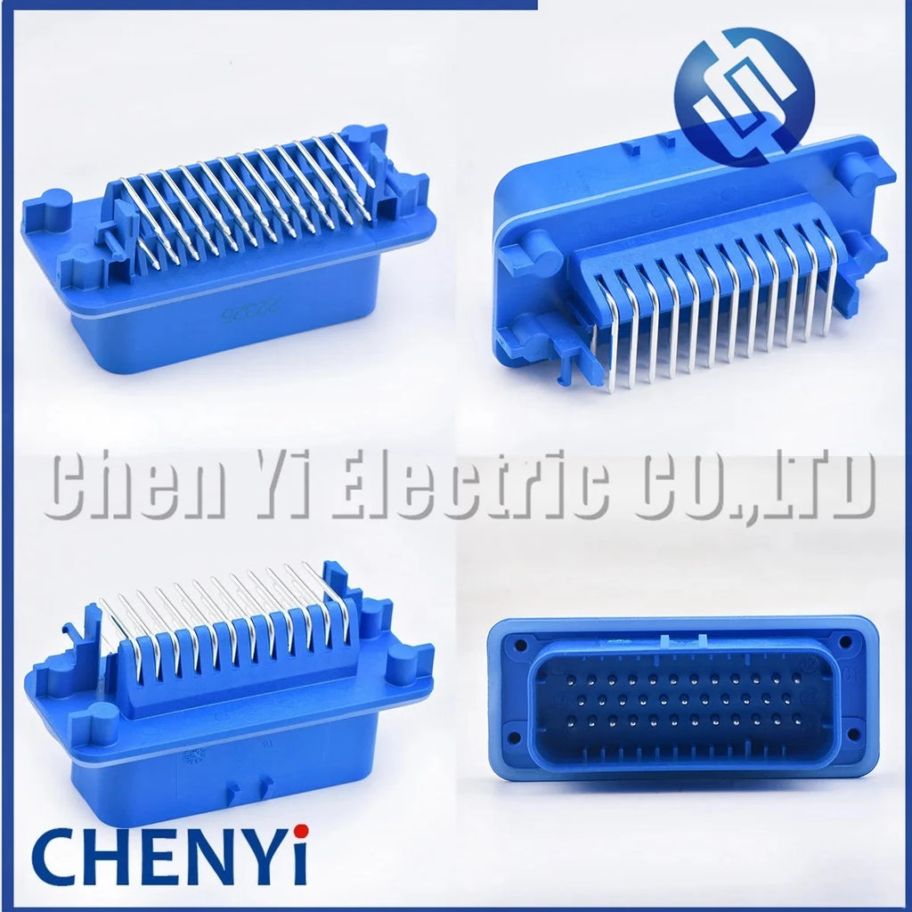 35 Pin Blue auto Waterproof Connector Sealed Ecu Board PCB Plug socket 776164-5 776231-5 776230-5  776163-5 1-776231-5