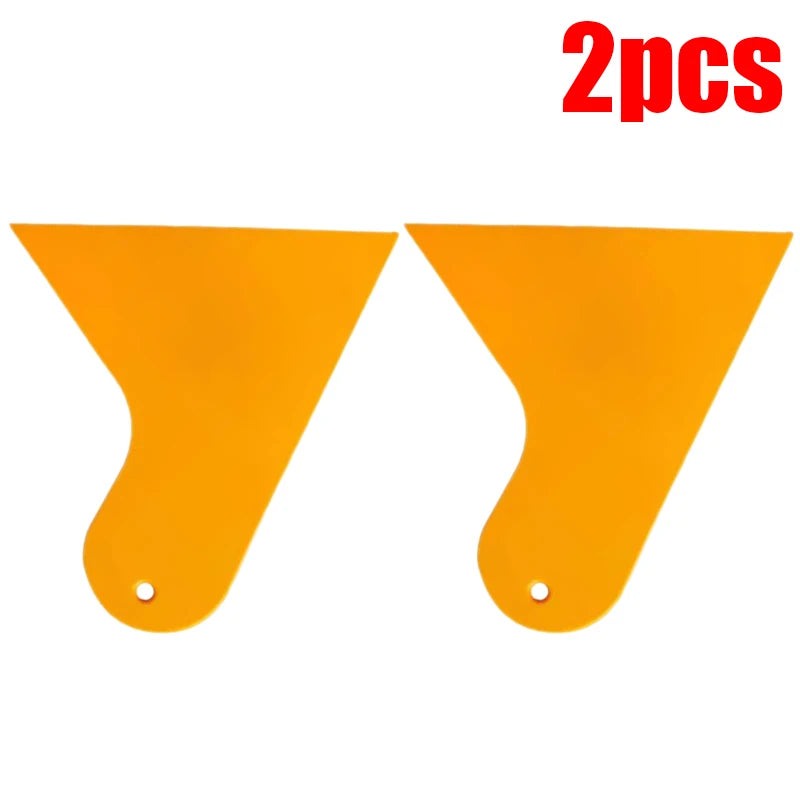 Yellow Scraper Car Film Application Tools Universal Auto Film Wrap Tint Tinted Sticker Scraper Hard Sticker Smooth Squeegee Kit