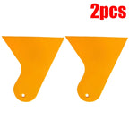 Yellow Scraper Car Film Application Tools Universal Auto Film Wrap Tint Tinted Sticker Scraper Hard Sticker Smooth Squeegee Kit