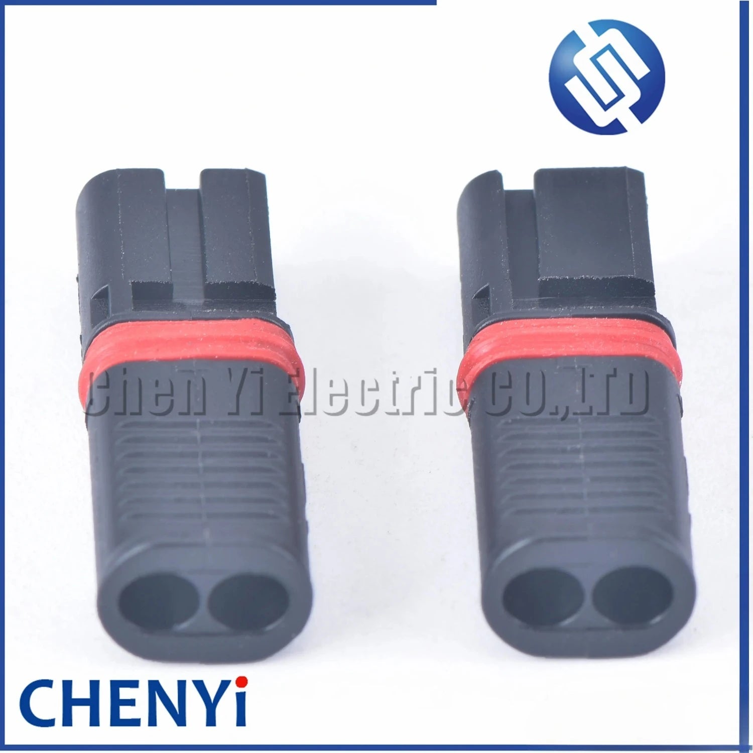 2 Sets 2 Pin female Automotive Waterproof Connector Turn Signal Light Wire harness Plug
