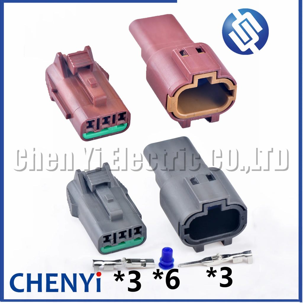 3 Pin Auto Connector PB015-03850 PB011-03857 7123-7730-40 7222-7730-40 For Nissan RX7 13B MAP WRX Vehicle Speed Sensor Plug