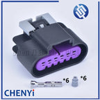 6 Pin 15326829 15397577 Throttle Position Sensor Socket Accelerator Pedal Position Sensor Plug For Chevrolet Buick LS3 LS7 CTS-V