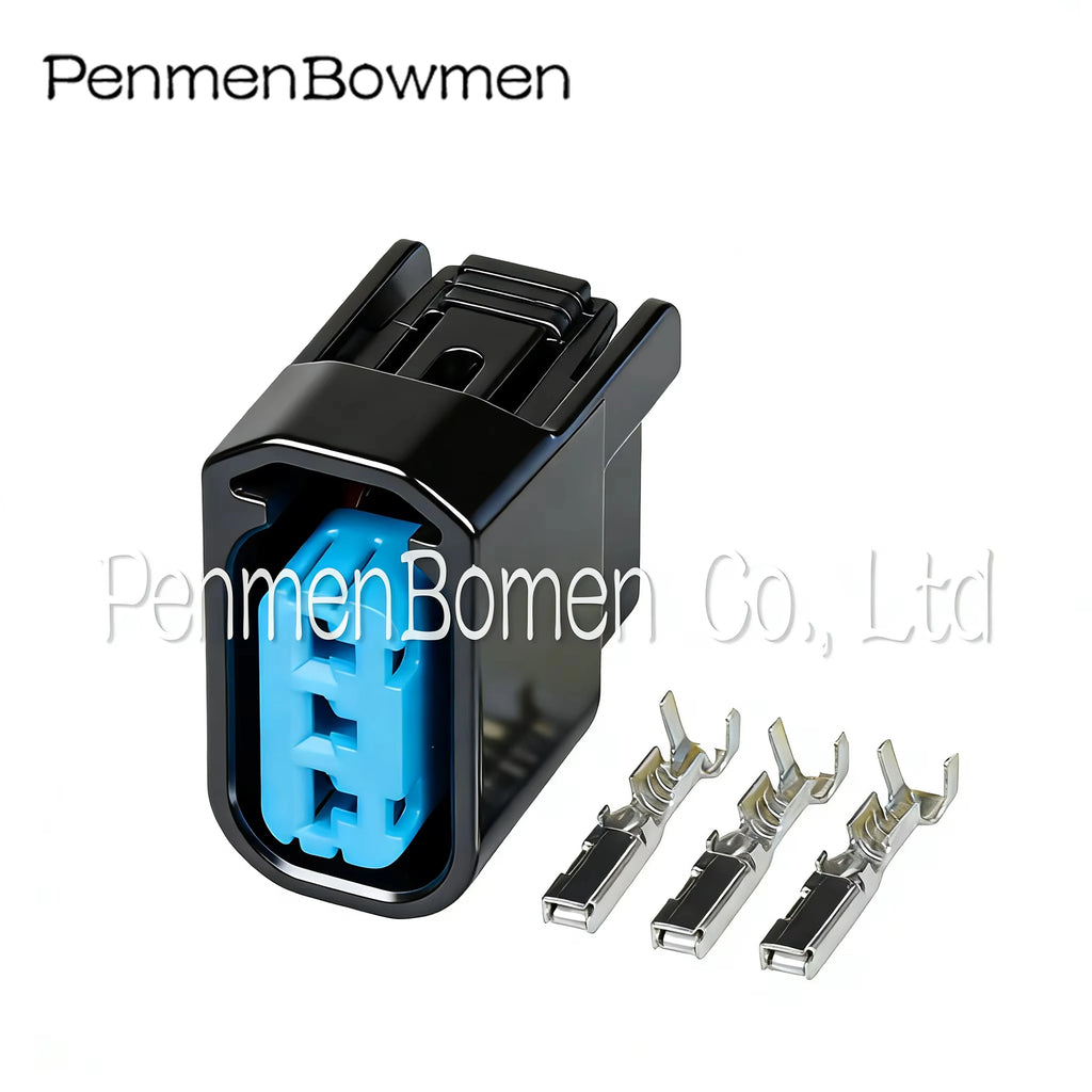 1 Set 3 Pin Car Ignition Coils Electrical Cable Connectors Waterproof Female Wire Harness Plug for Honda CRV 6189-0728