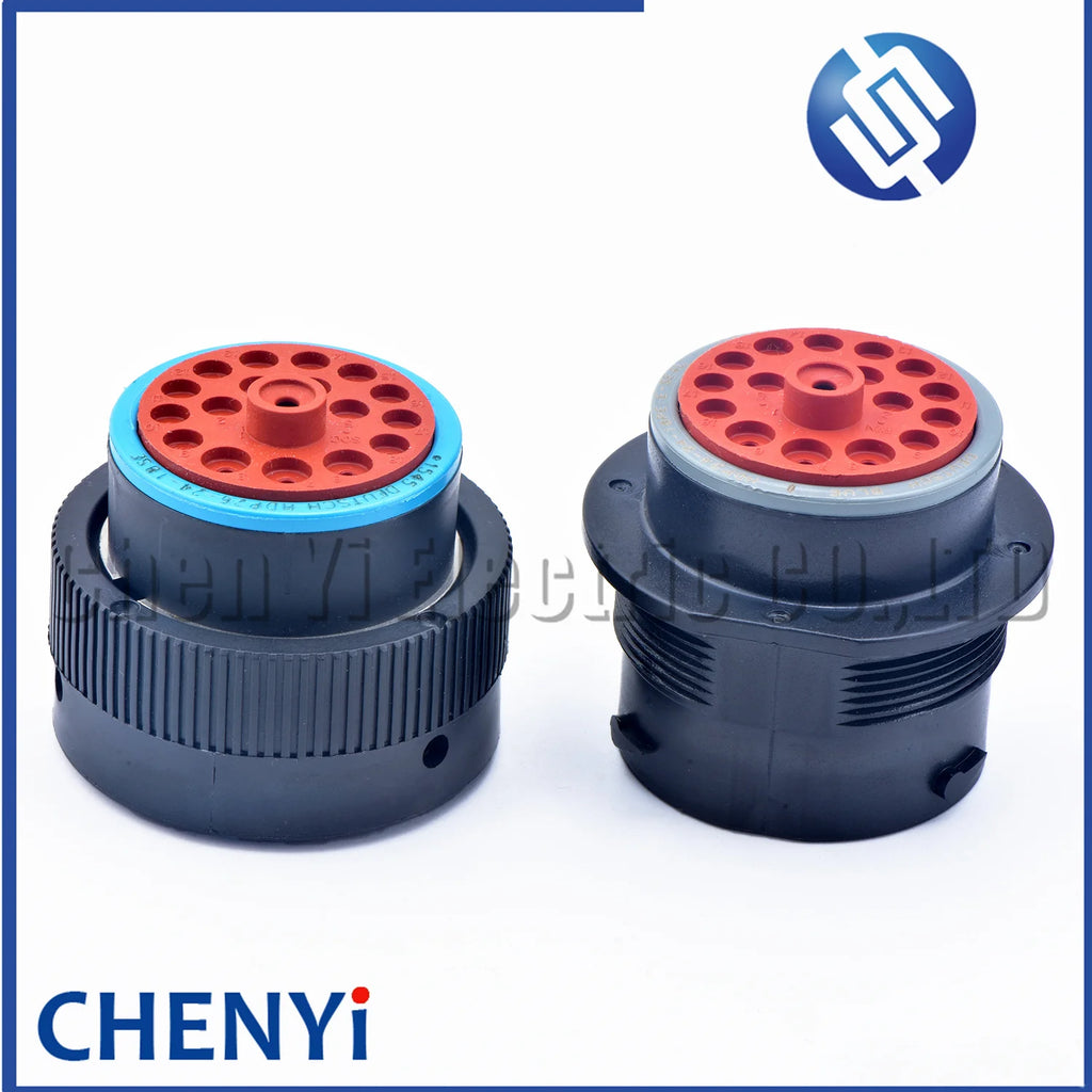18 Pin HDP series auto waterproof connector Wire harness plug HDP26-24-18SE HDP24-24-18PE with Pins For Deutsch