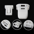 2Pcs Automotive Rear Seat Lock Fixing Clamp Suitable For Toyota Rear Seat Lock Clamp Fastener Clamping Auto Parts